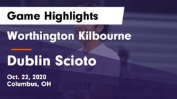Worthington Kilbourne  vs Dublin Scioto  Game Highlights - Oct. 22, 2020