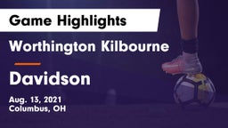 Worthington Kilbourne  vs Davidson  Game Highlights - Aug. 13, 2021