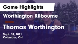Worthington Kilbourne  vs Thomas Worthington  Game Highlights - Sept. 18, 2021