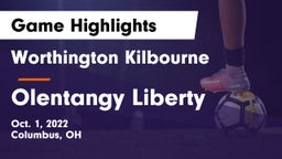 Worthington Kilbourne  vs Olentangy Liberty  Game Highlights - Oct. 1, 2022