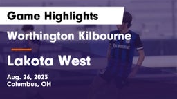 Worthington Kilbourne  vs Lakota West  Game Highlights - Aug. 26, 2023