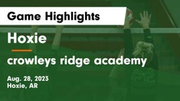 Hoxie  vs crowleys ridge academy  Game Highlights - Aug. 28, 2023