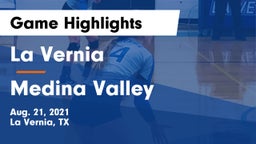La Vernia  vs Medina Valley  Game Highlights - Aug. 21, 2021