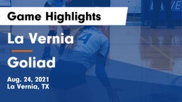 La Vernia  vs Goliad  Game Highlights - Aug. 24, 2021
