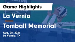 La Vernia  vs Tomball Memorial  Game Highlights - Aug. 28, 2021