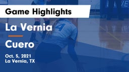 La Vernia  vs Cuero  Game Highlights - Oct. 5, 2021