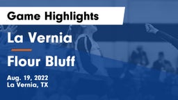 La Vernia  vs Flour Bluff Game Highlights - Aug. 19, 2022
