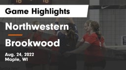 Northwestern  vs Brookwood Game Highlights - Aug. 24, 2022