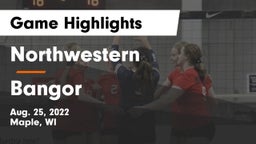 Northwestern  vs Bangor  Game Highlights - Aug. 25, 2022