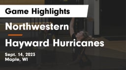 Northwestern  vs Hayward Hurricanes  Game Highlights - Sept. 14, 2023