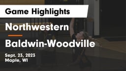 Northwestern  vs Baldwin-Woodville  Game Highlights - Sept. 23, 2023