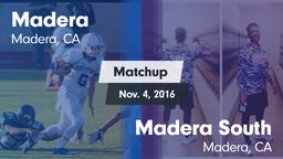 Matchup: Madera  vs. Madera South  2016