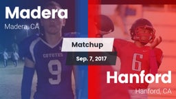 Matchup: Madera  vs. Hanford  2017