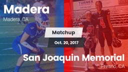 Matchup: Madera  vs. San Joaquin Memorial  2017