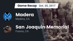 Recap: Madera  vs. San Joaquin Memorial  2017