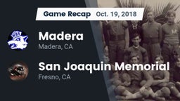 Recap: Madera  vs. San Joaquin Memorial  2018