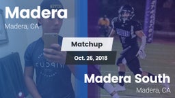 Matchup: Madera  vs. Madera South  2018