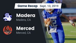 Recap: Madera  vs. Merced  2019