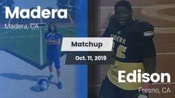Matchup: Madera  vs. Edison  2019