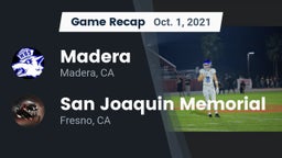 Recap: Madera  vs. San Joaquin Memorial  2021