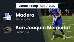 Recap: Madera  vs. San Joaquin Memorial  2022