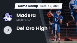 Recap: Madera  vs. Del Oro High 2023