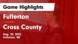 Fullerton  vs Cross County  Game Highlights - Aug. 25, 2022