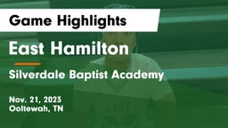 East Hamilton  vs Silverdale Baptist Academy Game Highlights - Nov. 21, 2023