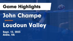 John Champe   vs Loudoun Valley  Game Highlights - Sept. 12, 2023