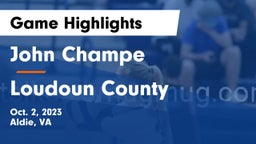 John Champe   vs Loudoun County  Game Highlights - Oct. 2, 2023