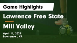 Lawrence Free State  vs MIll Valley  Game Highlights - April 11, 2024