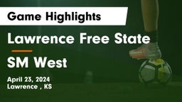 Lawrence Free State  vs SM West Game Highlights - April 23, 2024