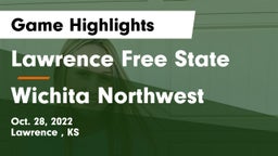 Lawrence Free State  vs Wichita Northwest  Game Highlights - Oct. 28, 2022