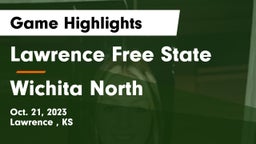 Lawrence Free State  vs Wichita North  Game Highlights - Oct. 21, 2023