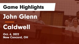 John Glenn  vs Caldwell  Game Highlights - Oct. 6, 2022