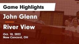 John Glenn  vs River View  Game Highlights - Oct. 10, 2022