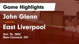 John Glenn  vs East Liverpool  Game Highlights - Oct. 25, 2022