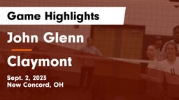 John Glenn  vs Claymont  Game Highlights - Sept. 2, 2023