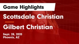 Scottsdale Christian vs Gilbert Christian  Game Highlights - Sept. 28, 2020