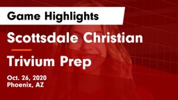 Scottsdale Christian vs Trivium Prep Game Highlights - Oct. 26, 2020