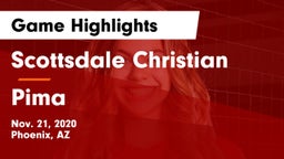 Scottsdale Christian vs Pima  Game Highlights - Nov. 21, 2020