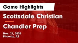 Scottsdale Christian vs Chandler Prep  Game Highlights - Nov. 21, 2020