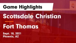 Scottsdale Christian vs Fort Thomas Game Highlights - Sept. 18, 2021