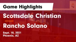 Scottsdale Christian vs Rancho Solano  Game Highlights - Sept. 18, 2021