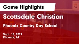 Scottsdale Christian vs Phoenix Country Day School Game Highlights - Sept. 18, 2021