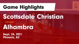Scottsdale Christian vs Alhambra  Game Highlights - Sept. 24, 2021