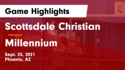 Scottsdale Christian vs Millennium Game Highlights - Sept. 25, 2021