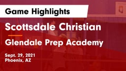 Scottsdale Christian vs Glendale Prep Academy  Game Highlights - Sept. 29, 2021