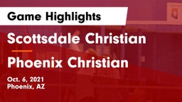 Scottsdale Christian vs Phoenix Christian  Game Highlights - Oct. 6, 2021