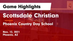 Scottsdale Christian vs Phoenix Country Day School Game Highlights - Nov. 12, 2021